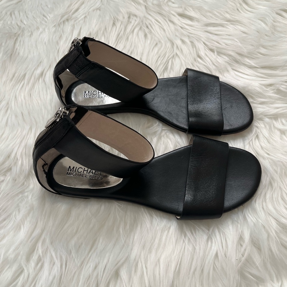 Michael Kors black sandals